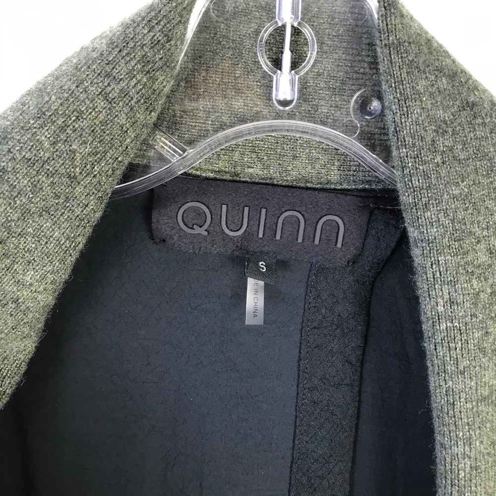 Quinn Open Front Split Open Back Sweater #2189 - image 2